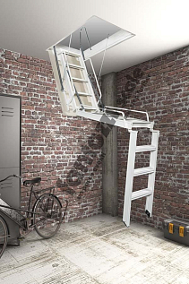 Купить Металлическая складная лестница на чердак Fantozzi scale Aci 3 Metal - изображение 1